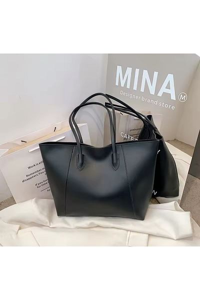 AngelBags Geantă de mână și de umăr pentru femei Geantă de mână nouă, lungă, cu două mâneci, cu fermoar