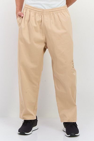 adidas Men Sportswear Fit Outdoor Sweatpants, Tan