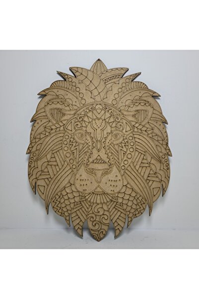 Genel Markalar - Destina Ahşap Mandala Boyama Seti "Model 101" - 30cm*25cm