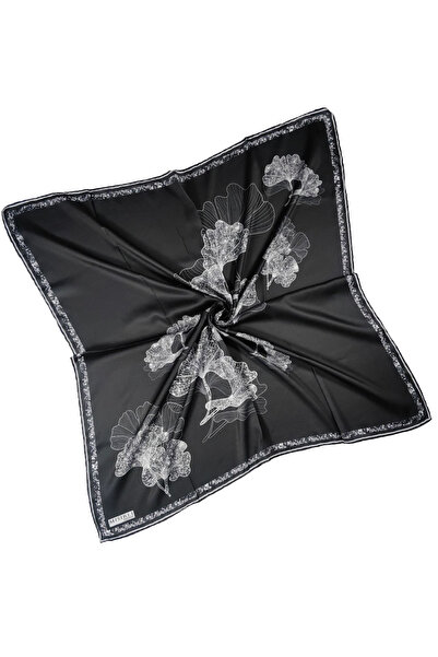 Mısırlı Eşarp Αιγυπτιακό κασκόλ Cocoon Twill (Tivil) Φουλάρι με σχέδια σε φύλλα