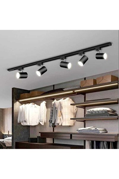 habek avize ray spot beşli led spot  os ram led  ampullü gün ışığı ampullü ra...