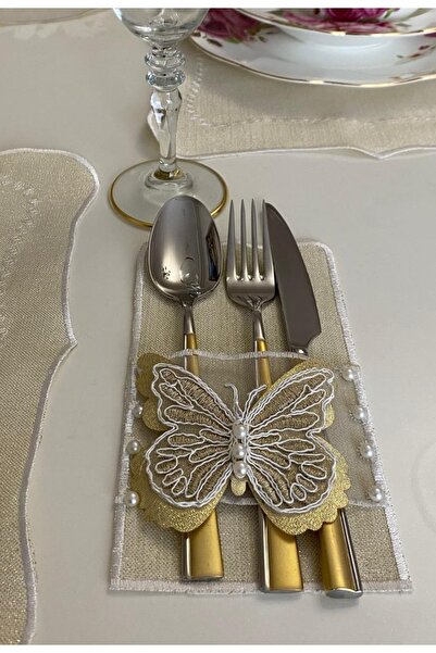 Lady Rio 6 τεμ. Τρισδιάστατο πιρούνι Κουτάλι Μαχαίρι Σερβίρισμα Παρουσίαση Πιρούνι και Θήκη