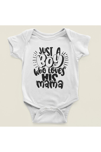 SEVBANO مجرد رجل يحب والدته، بدلة قطعة واحدة من القطن الناعم للجنسين مع مشابك...