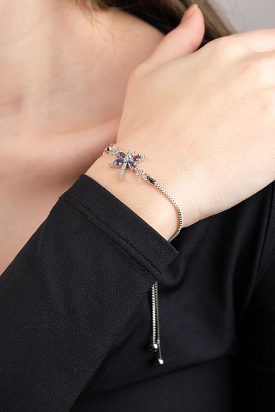 Jack Ferrero Women's Zircon Stone Bracelet