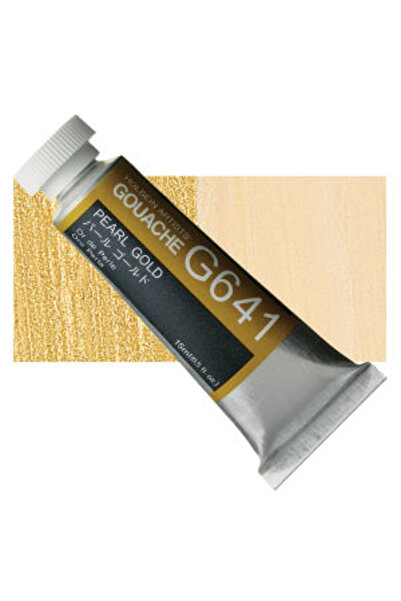 Genel Markalar Holbein Artists Gouache - G641 Pearl Gold