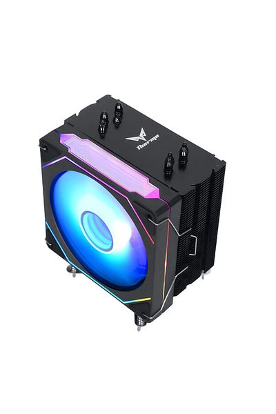 Thermo Tca400 CPU Air Cooler with 4 Heat Pipes - Black