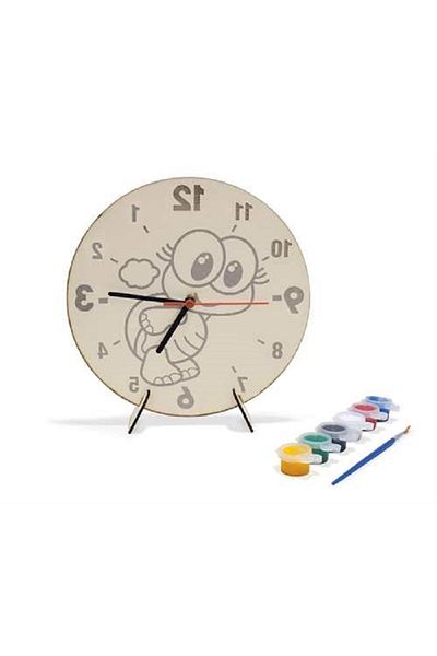 Kuzey Vip Quality Model Wooden Watch Model Watch Paintable Wooden Turtle Watch Painting Set of 6 Acrylic Paints