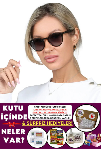 Ray-Ban MOR OPTİK RB2180 (49 SİZE) YENİ RENKLER! KLASİK YUVARLAK KEMİK MODEL