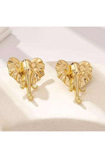 TAKİŞKO Elephant Model Earrings