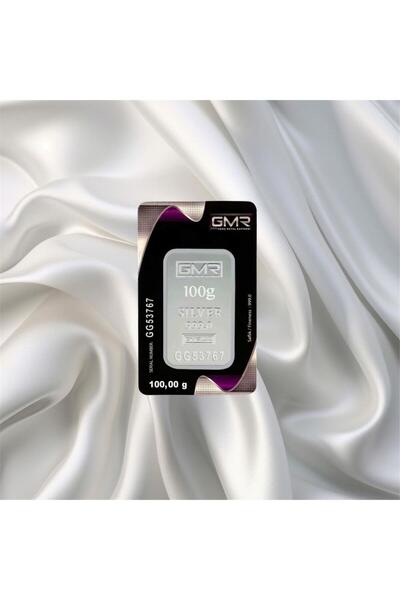 Efnan Kuyumculuk 100 Gr Gmr Gümüş Külçe