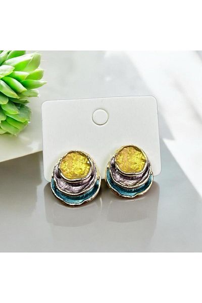 Candy Round Colorful Earrings