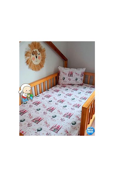 OGUZ ATA CONCEPT Oğuz Ata Concept 100% Cotton Liquid Proof Elastic Sheet Mattress Protector Mattress Protector