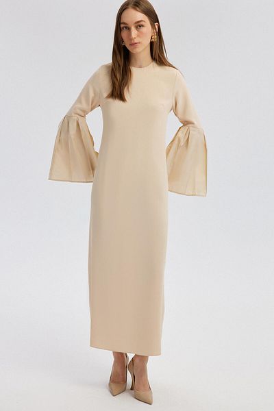 Touché Privé Elegantes Taftkleid mit Ärmeldetail