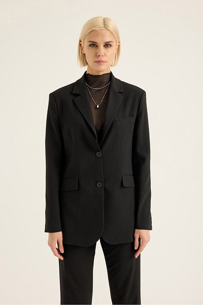 SEVİLEN Double Slit Blazer Jacket