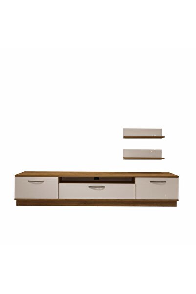 Decoraktiv Trio 200r Mdf Tv Ünitesi Tv Sehpası - Pera - Beyaz