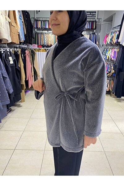 Rita KADIN YANDAN BAĞLAMALI TUNİK CEKET