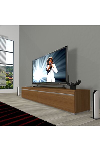 Decoraktiv Eko 140t Mdf Tv Ünitesi Tv Sehpası - Naturel Ceviz