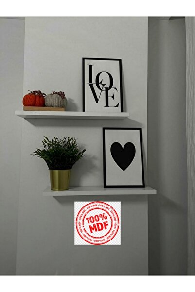 Ka-libra Uçan Raf 2 Li Duvar Rafı