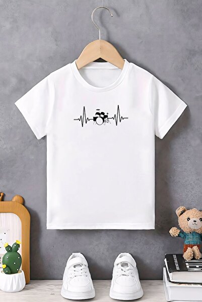 HOFFNUNG Παιδικό μπλουζάκι με σχέδιο ρυθμικής μπαστούνισης