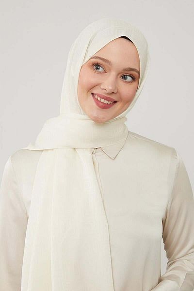 Levidor شال متاهة منقوش باللون الأزرق من الجاكار