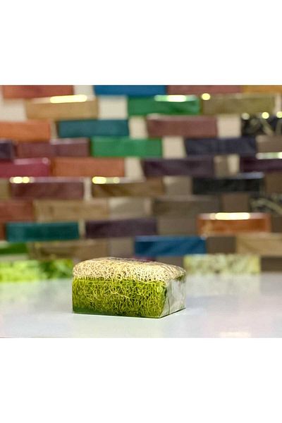 SABUNCU BABA Olive Oil Soap with Natural Pumpkin Fiber