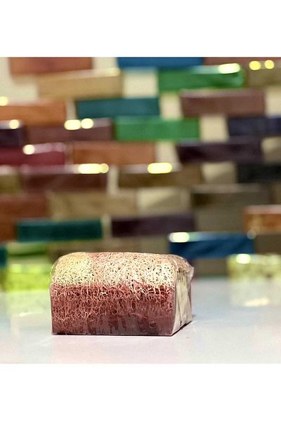 SABUNCU BABA Natural Pumpkin Fiber Tea Tree Soap