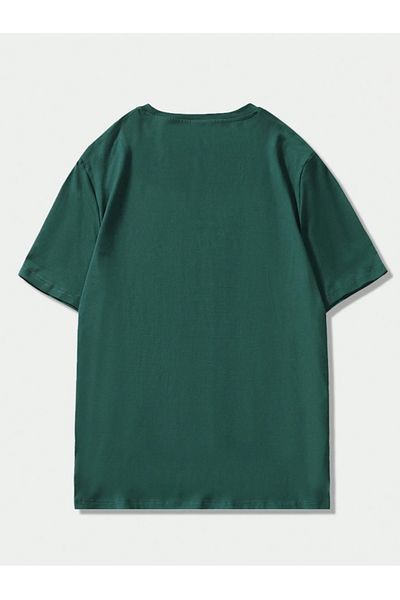 Revasser Unisex Γυναικεία/Ανδρικά BLOCK Πολύχρωμα, προσαρμοσμένα εμπριμέ, βαμβακερά χτενισμένα μπλουζάκια