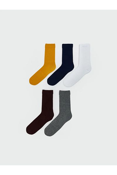 LC Waikiki Lcw Accessories Mixed Men's Socks 5-Piece