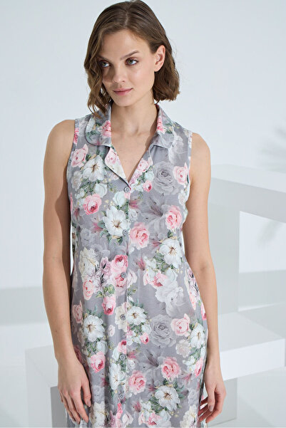 Etoile Bambu Kolsuz Cepli Yazlık Kadın Elbise 72901