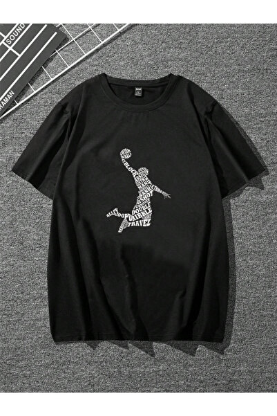 Revasser Unisex Γυναικεία/Ανδρικά BLOCK Πολύχρωμα, προσαρμοσμένα εμπριμέ, βαμβακερά χτενισμένα μπλουζάκια