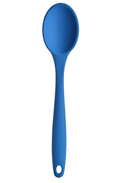 Atlas Mutfak ملعقة سيليكون زرقاء كبيرة الحجم مقاومة للحريق وغير لاصقة من السي...