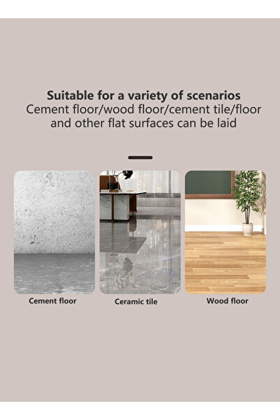 sharpdo 1-Pic of Carpet Tile, Peel And Stick, 40*200cm Non-Slip Self-Adhesive Square Carpet Floor Tile