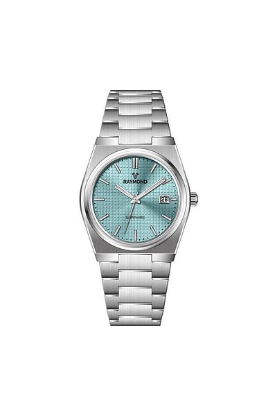 Raymond Rym-280268 Automatic Men's Wristwatch - 2 Year Warranty - Stainless Steel