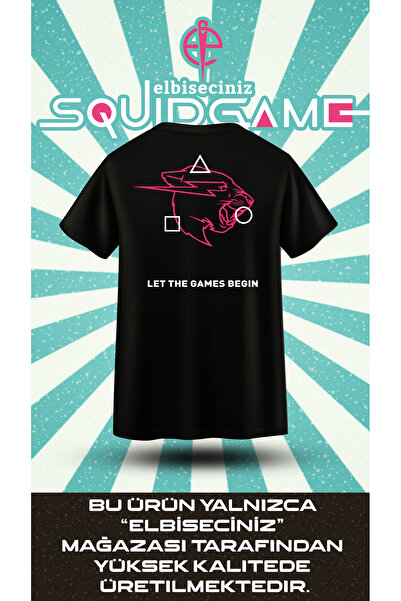 VİZYON İKRA تي شيرت/تي شيرت للجنسين بتصميم مخصص من MR BEAST SQUID GAME مطبوع ...