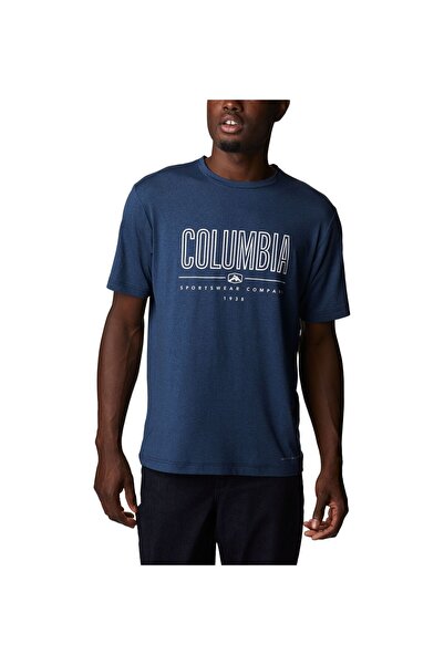 Columbia Tech Trail Front Graphic Erkek Kısa Kollu T-shirt