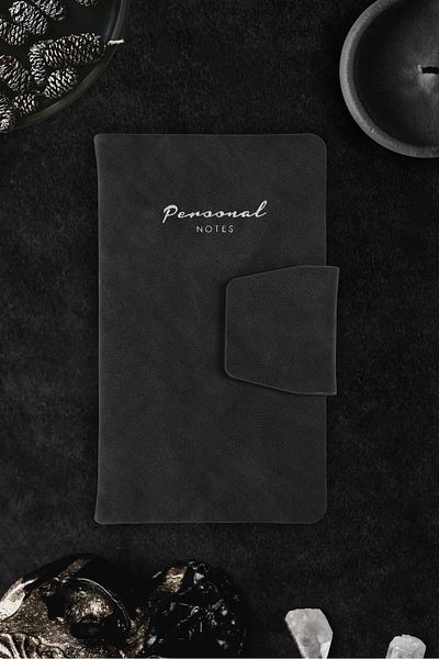 Victoria's Journals 96 Yp. 80 G. Vj Hard Cover Magnet Pocket Book with Stripes - 9.6X16.6 cm