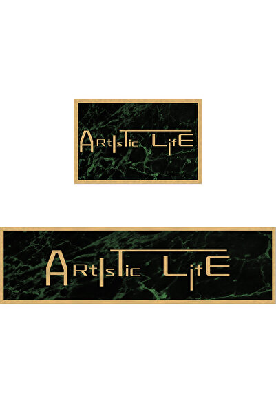 sharpdo Kitchen Floor Mat Multicolour 40cm*60cm + 40cm*120cm