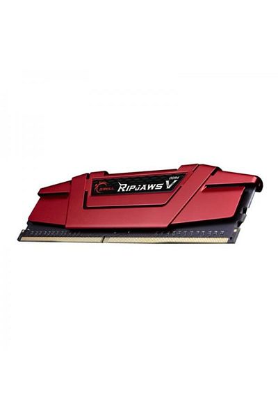 G Skill Gskıll 8 جيجابايت Ripjawsv Red Ddr4 3000 ميجا هرتز Cl16 رام (موديل: F4-3000C16S-8GVRB)