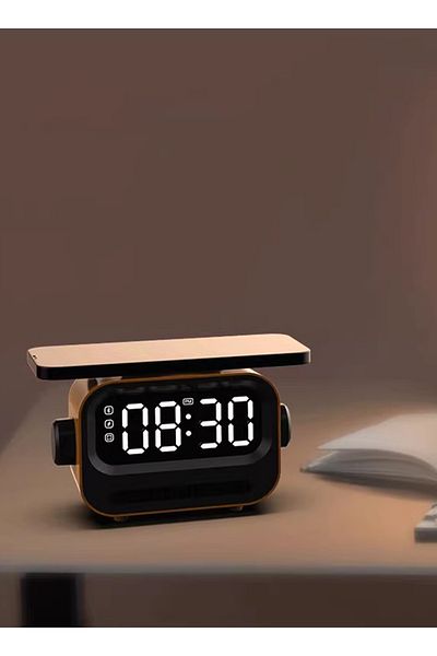 sharpdo 6-In-1 Multifunctional Smart Wireless Charging Bluetooth Speaker
