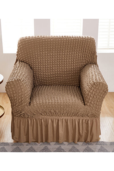 sharpdo 4-Piece Couch Sofa Cover with Skirt, Durable Washable High Elastic Stretchable