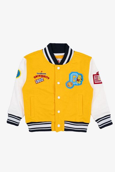 Haribo Yellow 4-10 Years Licensed Unisex Children's College Jacket
