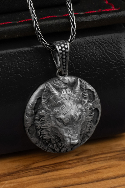 Pangea 925 Silver Kuzngun 925 Ayar Gümüş Kolye
