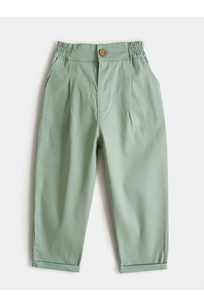 Cotton Trips Cotton Plaid Shirt Bob Gabardine Pants Suit 2-8 Years