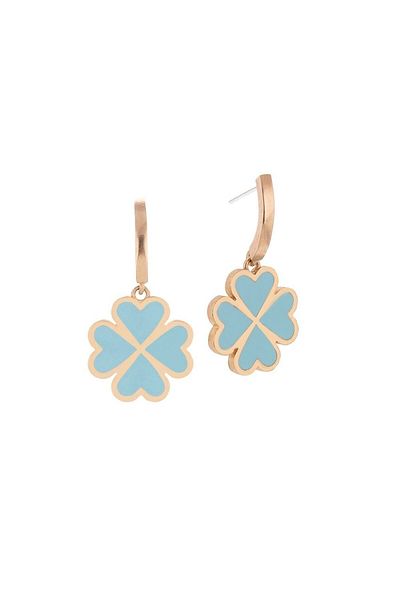Juju Bronze Clover Earrings
