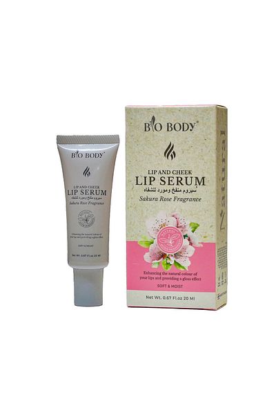 BIO body Sakura Flower Lip Plumping & Brightening Serum 20ml
