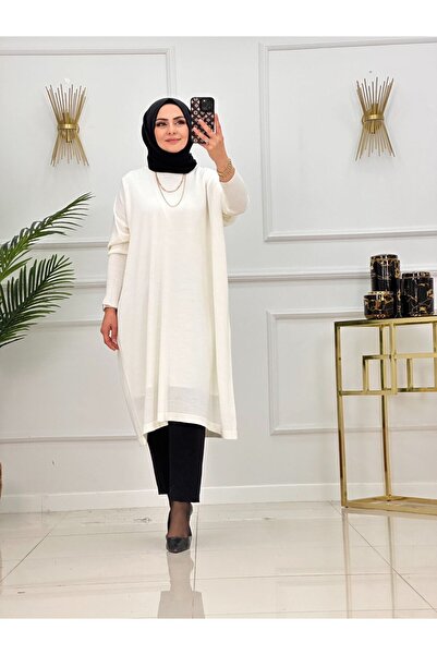 VALENS BOUTİQUE Βασικό πλεκτό ρούχο τυλιχτό τούνικ Loren