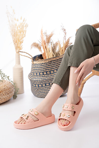 Slipcat Women's Stylish, Comfortable, Casual Sandals/Slippers with Stones