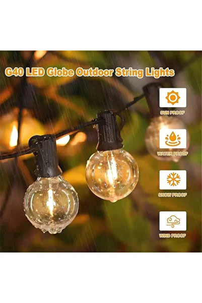 sharpdo Light String 10 Lights Led 1.5w Solar Energy Saving Lamp Outdoor Garden Holiday Decoration Light