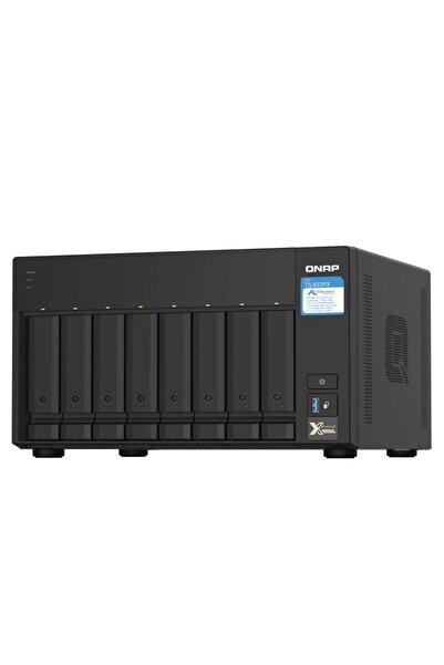 Qnap TS-832PX-4GB Ram 8 Hdd Yuvalı Tower Nas Depolama Ünitesi