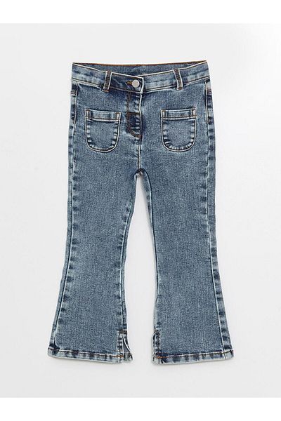 LC Waikiki Дънки за момичета с разкроена талия (W4)